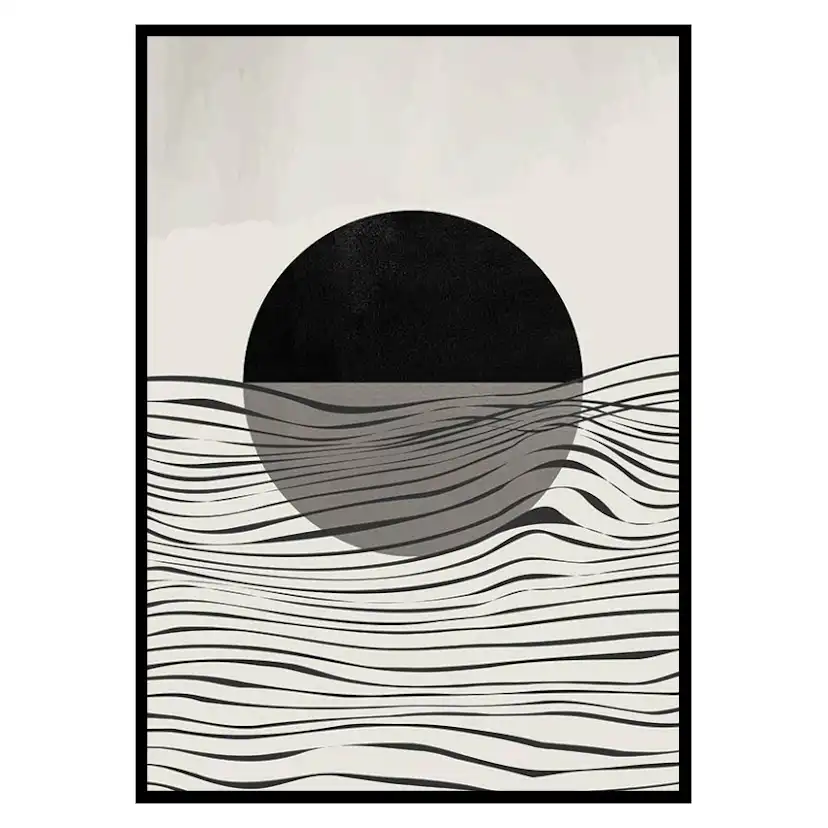 Poster Gallerix Abstract Flow No2