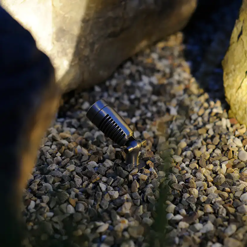 Markbelysning Gardenlights Minus Spotlight LED Varmvit