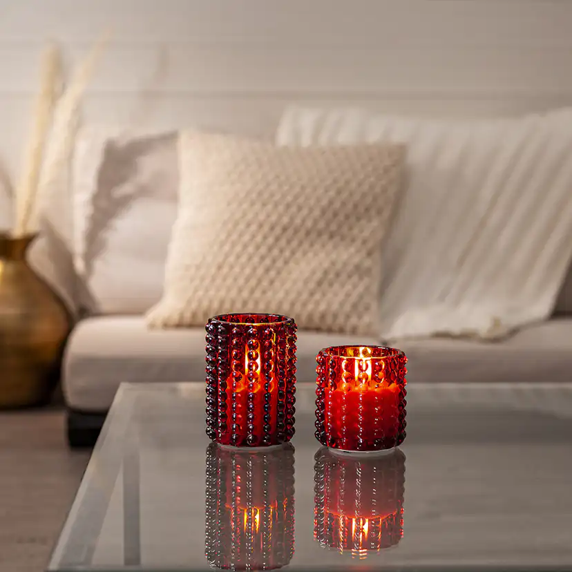 LED-Ljus Star Trading Flamme Dotty 12,5 cm