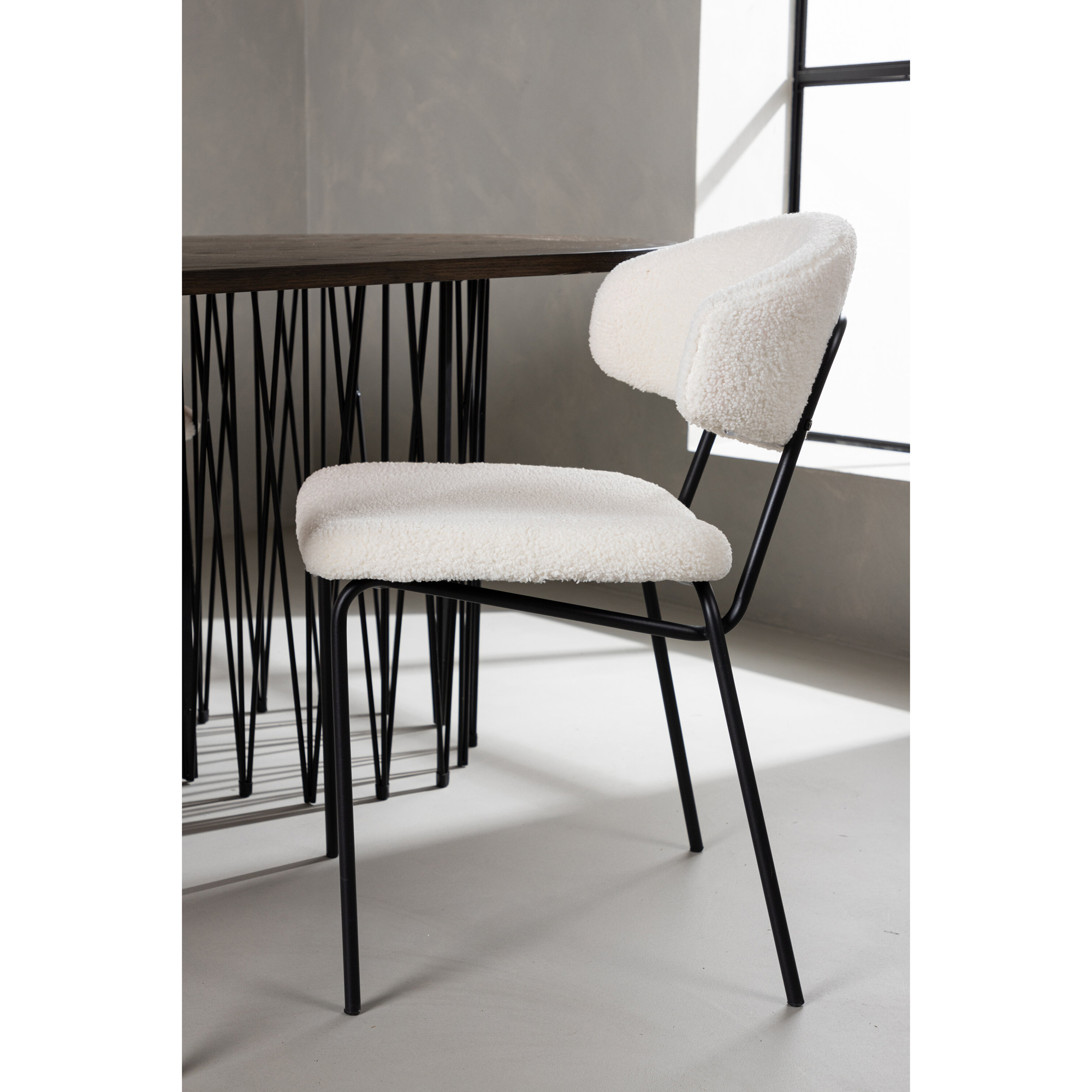 Matgrupp furniture/fashion Stone med 4 Chico Stolar