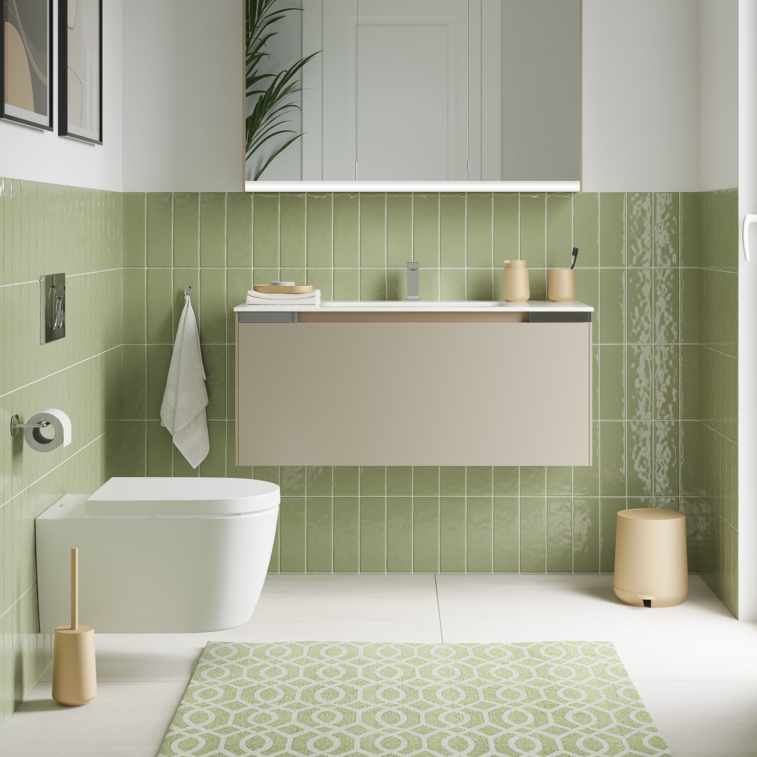 WC-borste BE573 Sand