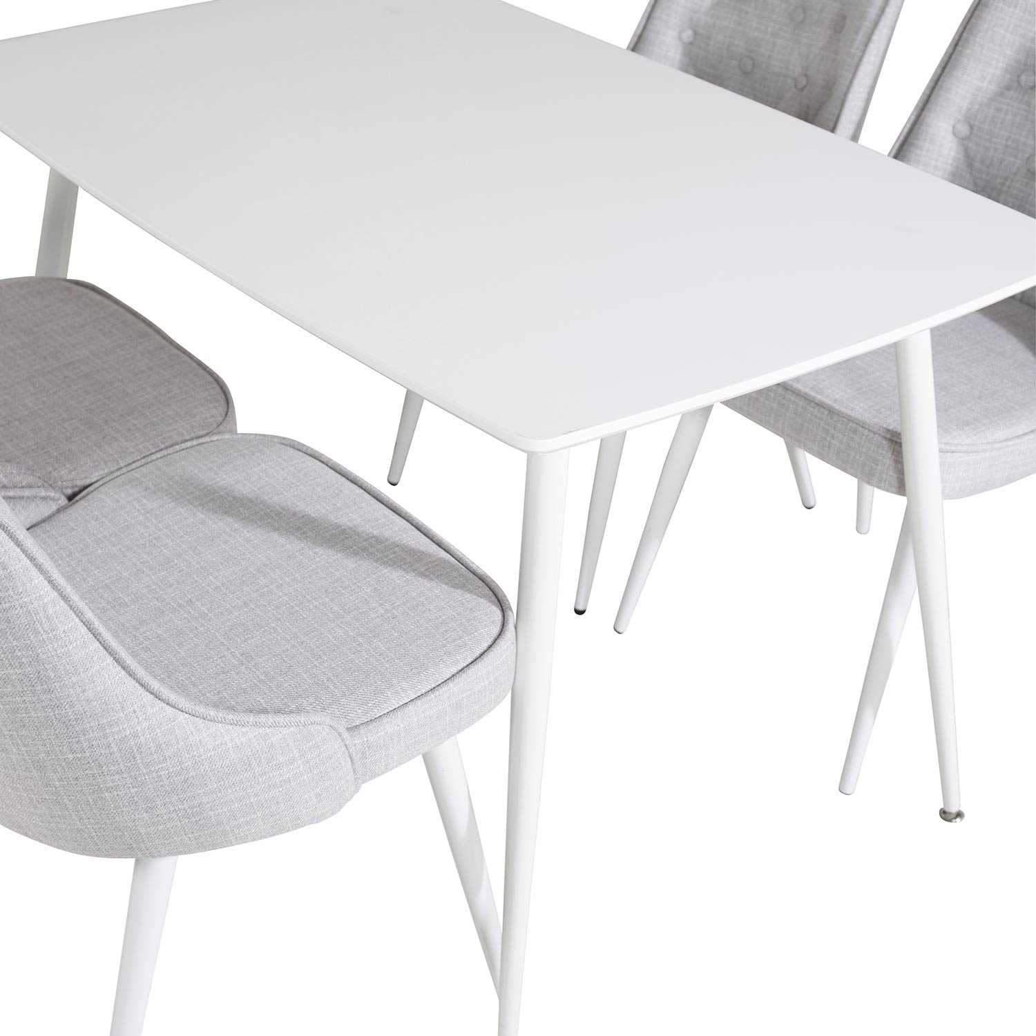 Matgrupp Venture Home Pobbie med 4 Vera Stolar Polyestertyg