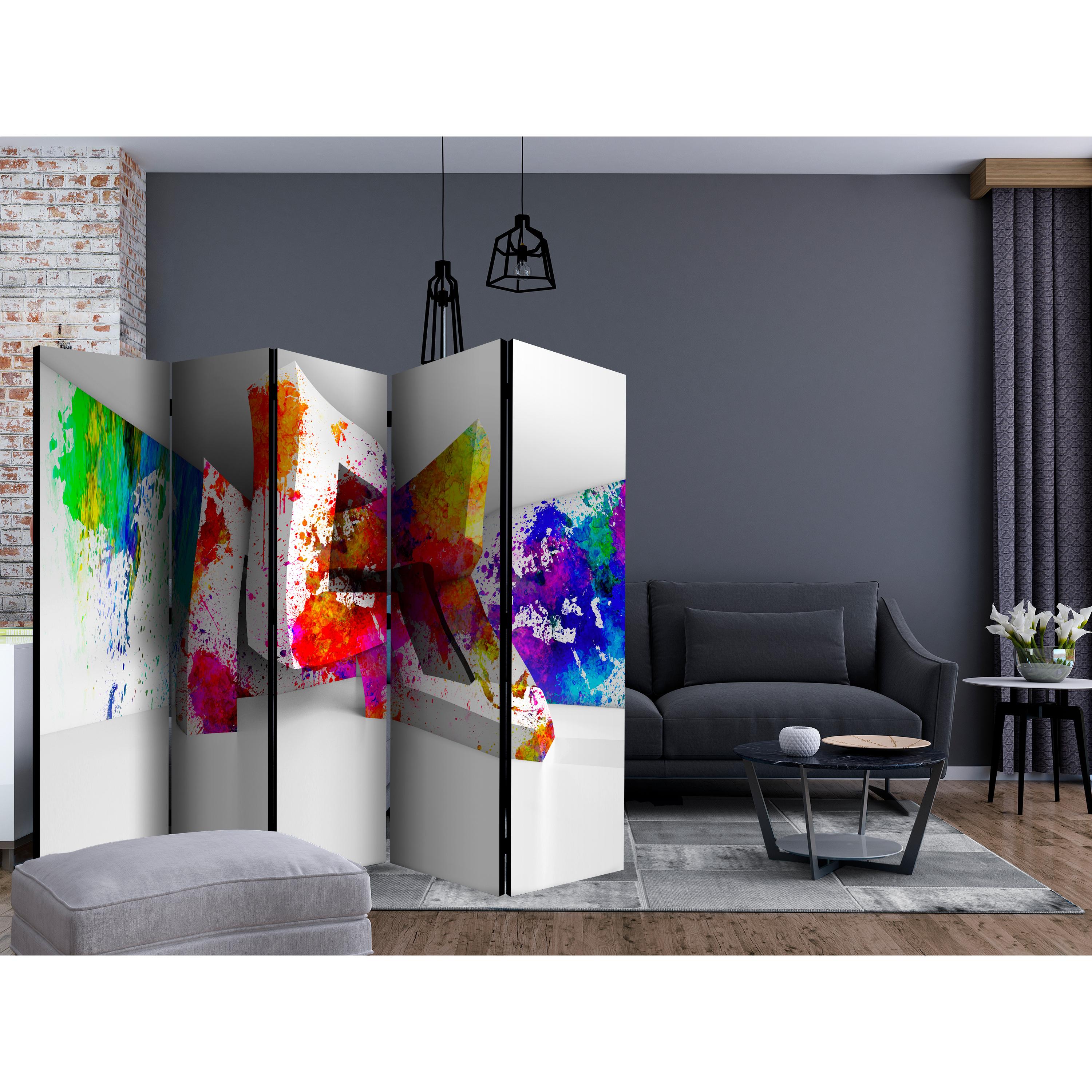 Rumsavdelare Arkiio Three-dimensional Shapes II 225x172 cm