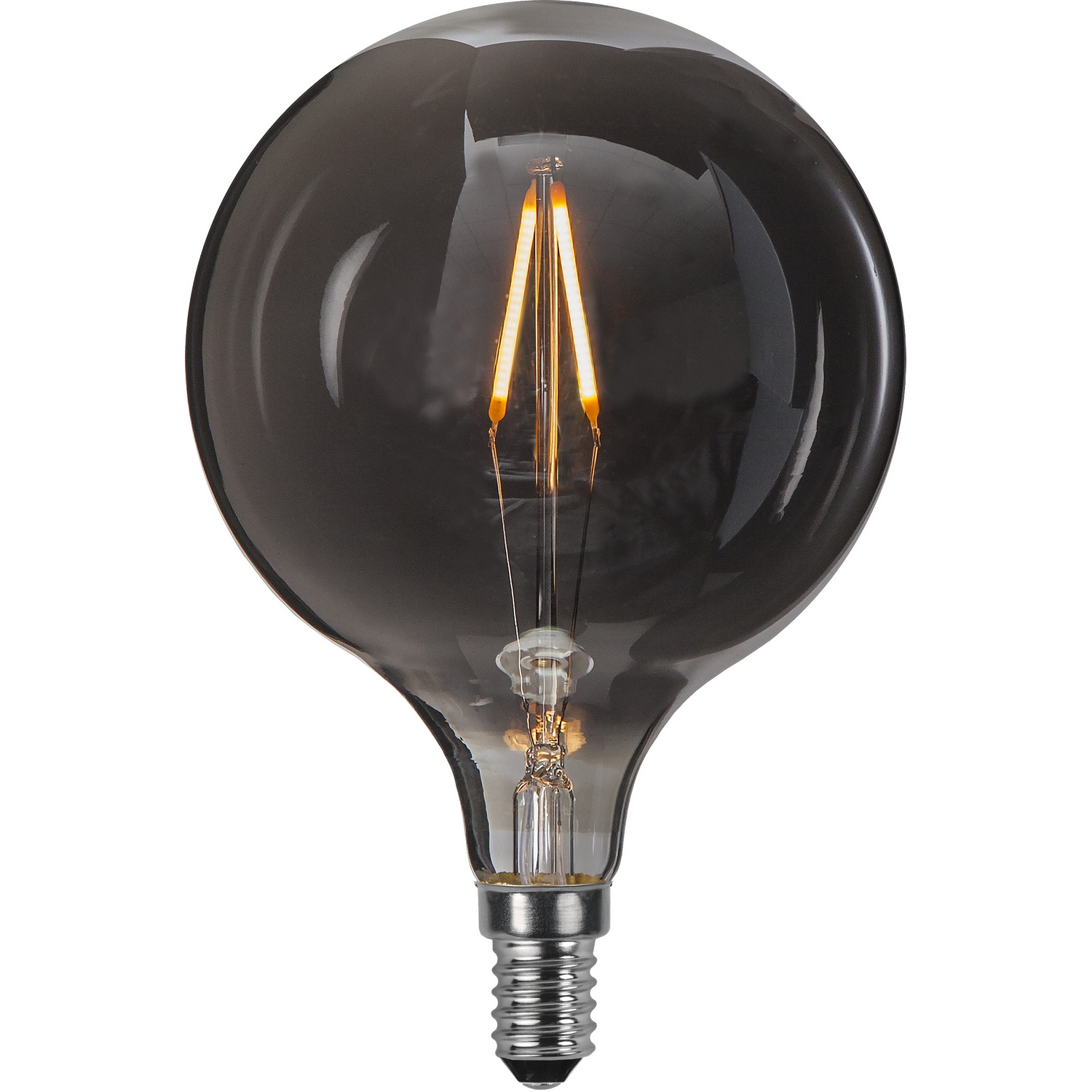 LED-lampa Star Trading E14 G95 Decoled Smoke