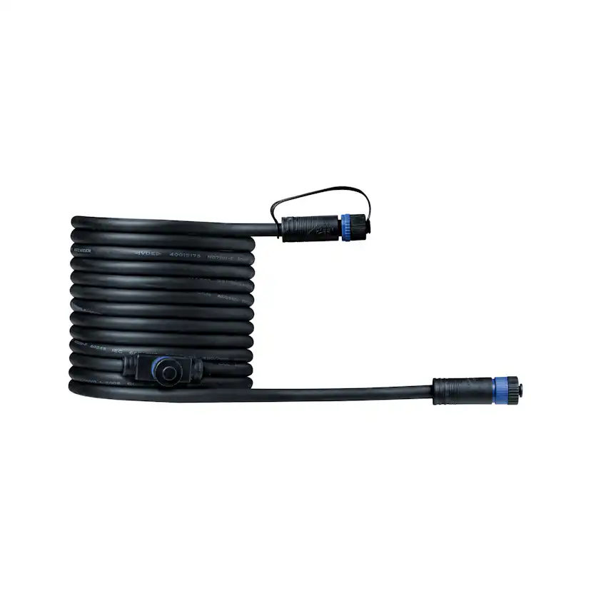 Anslutningskabel Paulmann Plug & Shine IP68 max. 150W 1in-2ut Kabellängd: 5 m