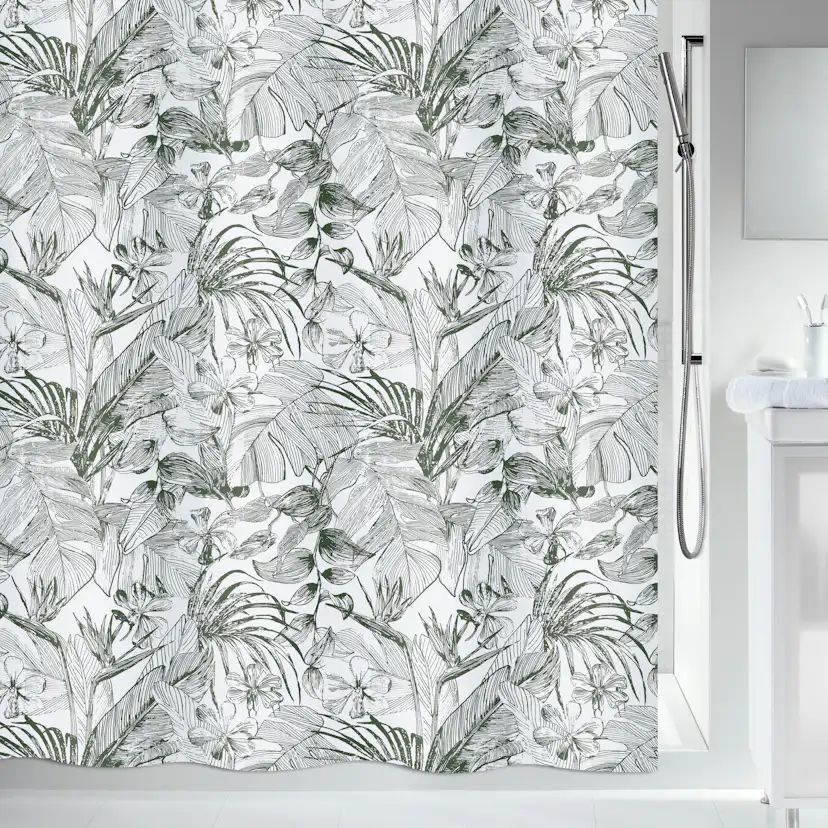Duschdraperi Spirella Tropic 180X200