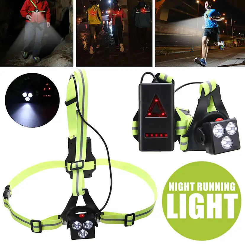 Bröstlampa Japcell BL1000 Uppladdningsbar