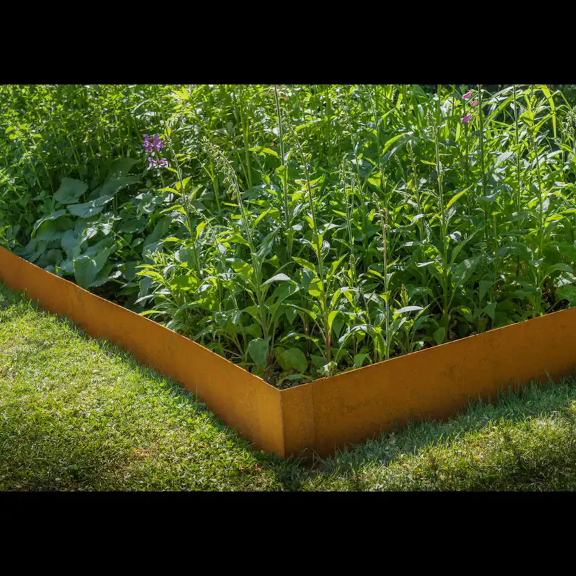 Rabattkant Skotte Garden Corten 26x100 cm
