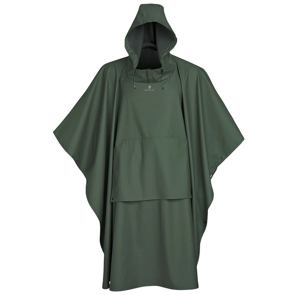 Woodline Grön Regnponcho - XL/XXL Storlek: XL/XXL