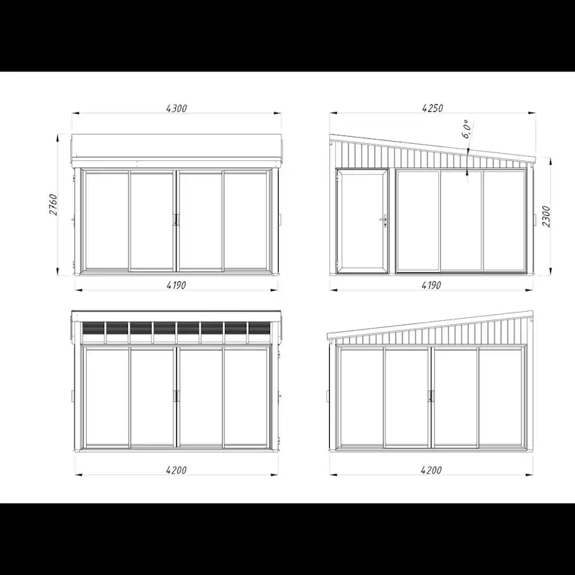 Uterum Palmako Lumi 17,6 m² (inv. 16,6 m²) Slide