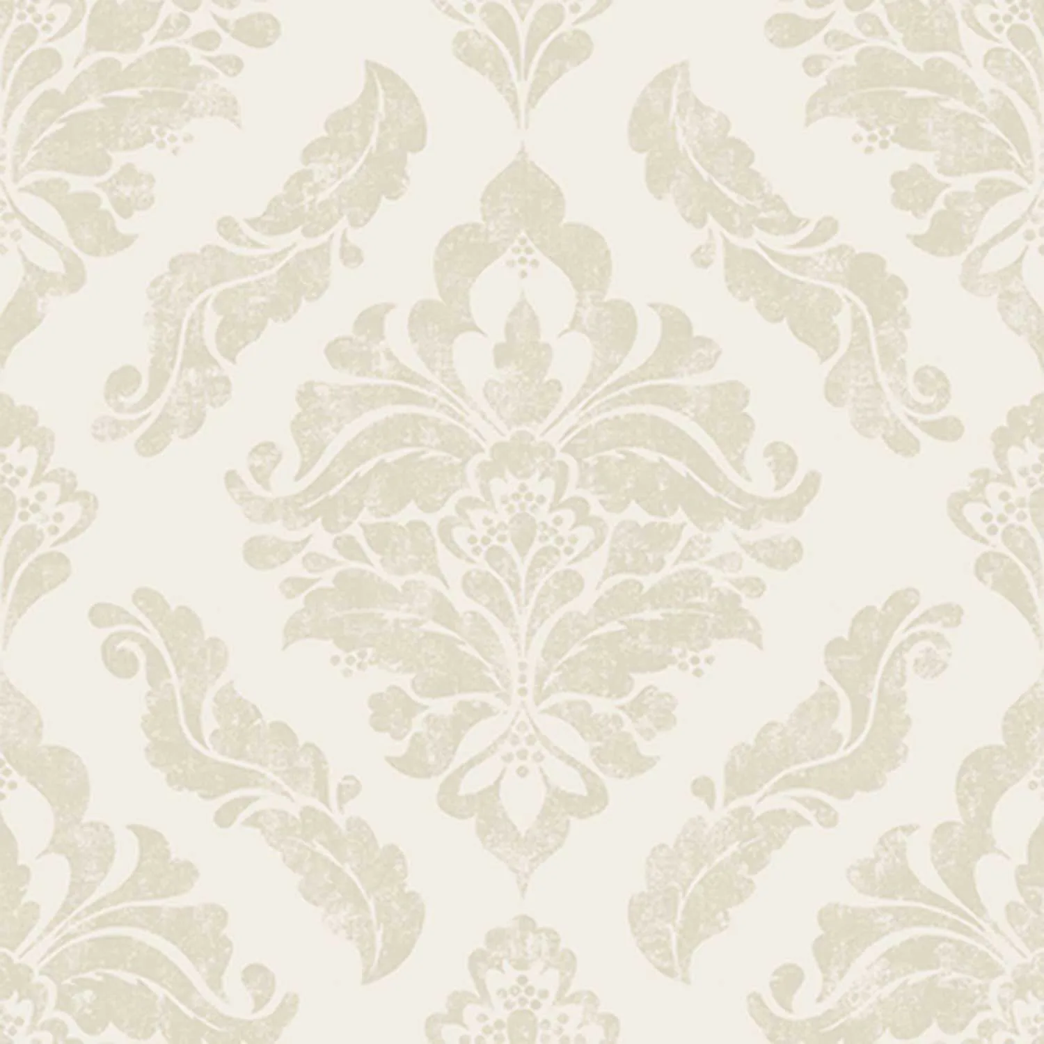 Tapet Boutique Damask Metallic Effekt Creme 104156
