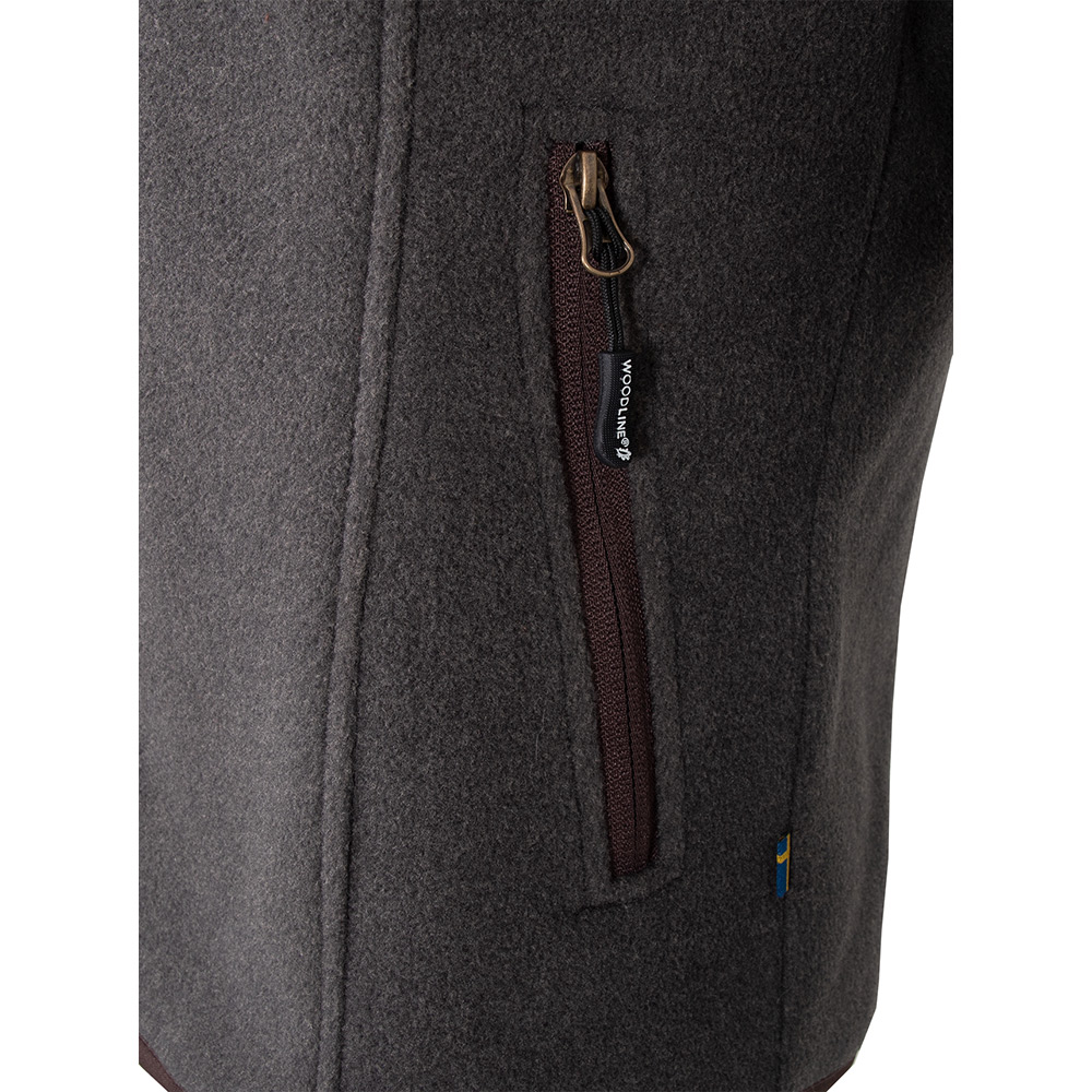 Fleeceväst Woodline Bolmen Grå Herr