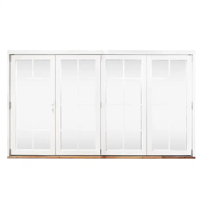 Vikdörr Vilenta Åre Trä/Aluminium 4-Delat