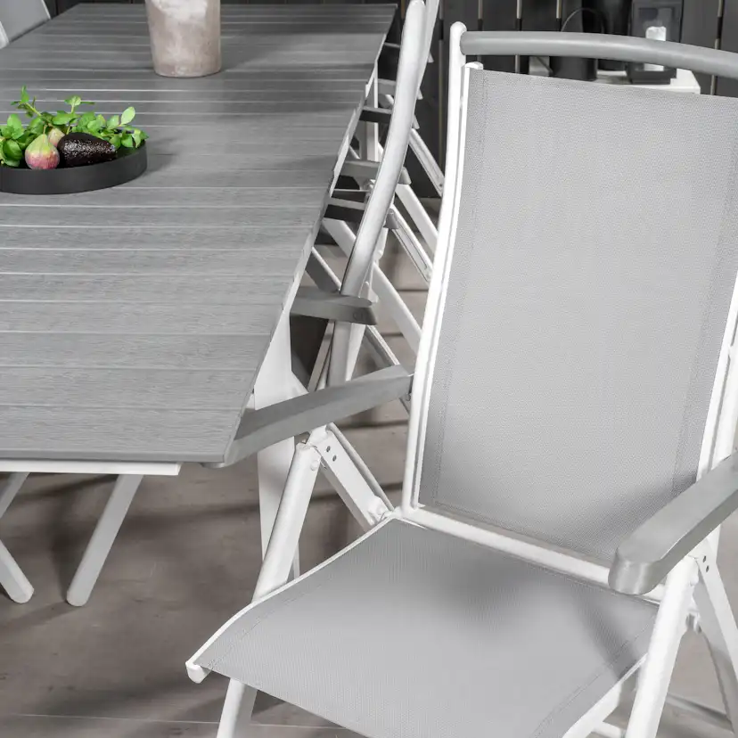 Matgrupp Venture Home Lova 224/324 med 8 Albany Stolar