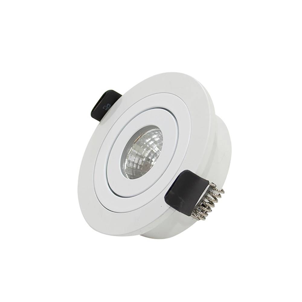 Downlight Nesign 60 mm Rund Fjädrar