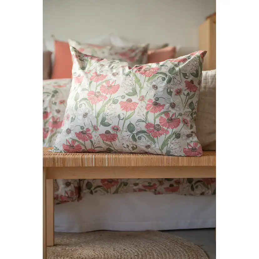 2-Dels Set Fleur Rosa Rosa