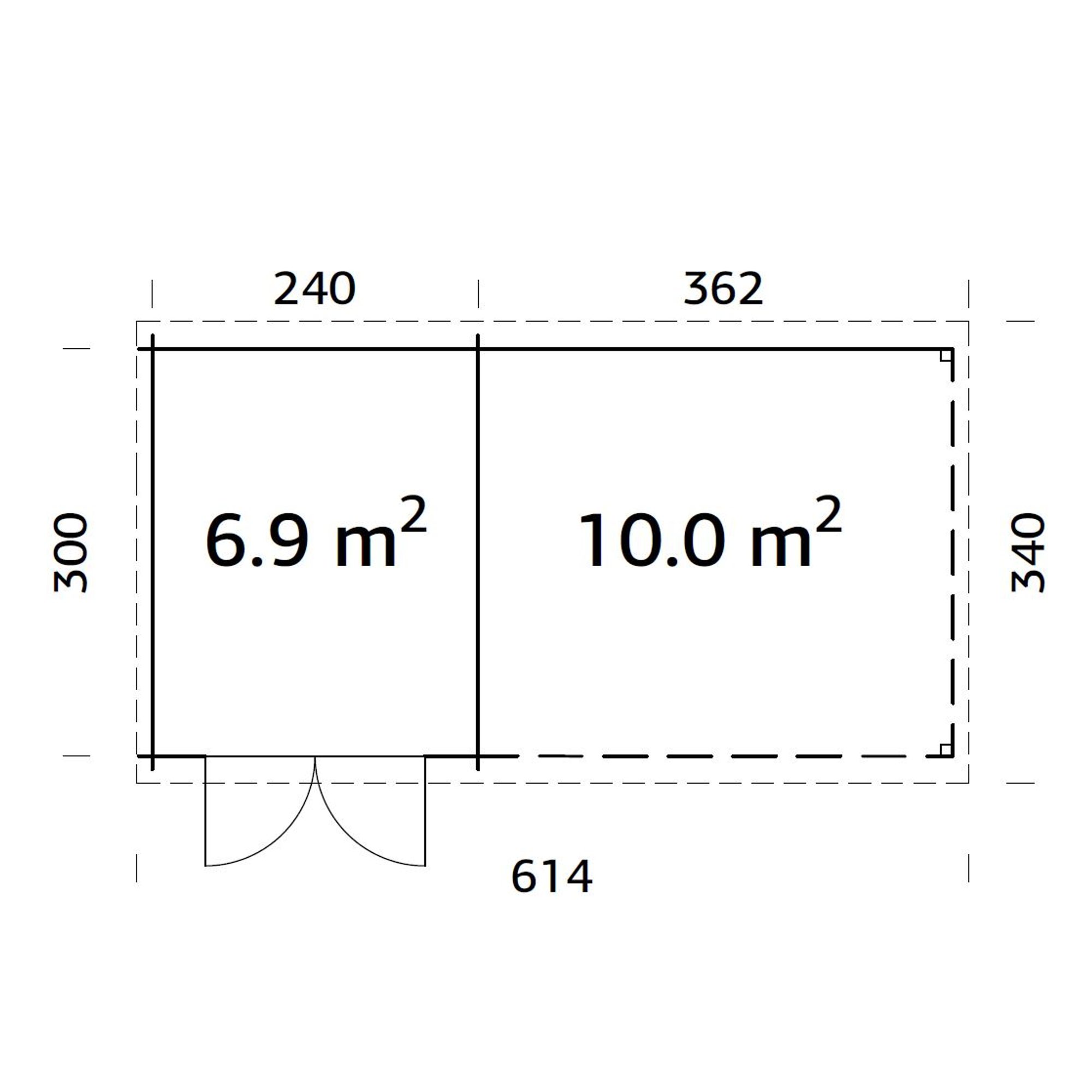 Ella 6,9+10,0 m2 Obehandlad
