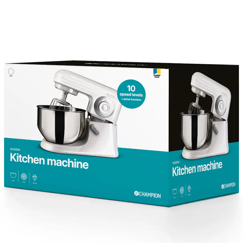 Köksmaskin Champion 5L 700W KA200 Vit