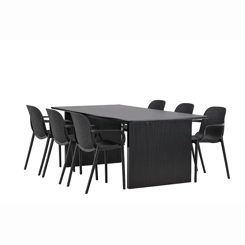 Matgrupp Venture Home Vail med 6 Baltimore Stolar