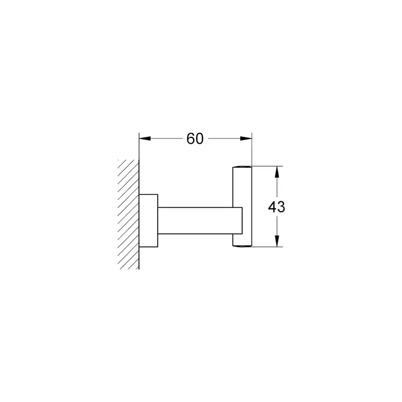 Krok Grohe Essentials Cube