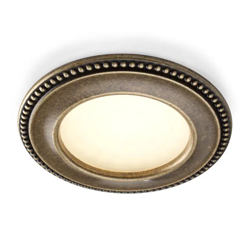 LED-spot Beslag Design Akoya Antik Brons