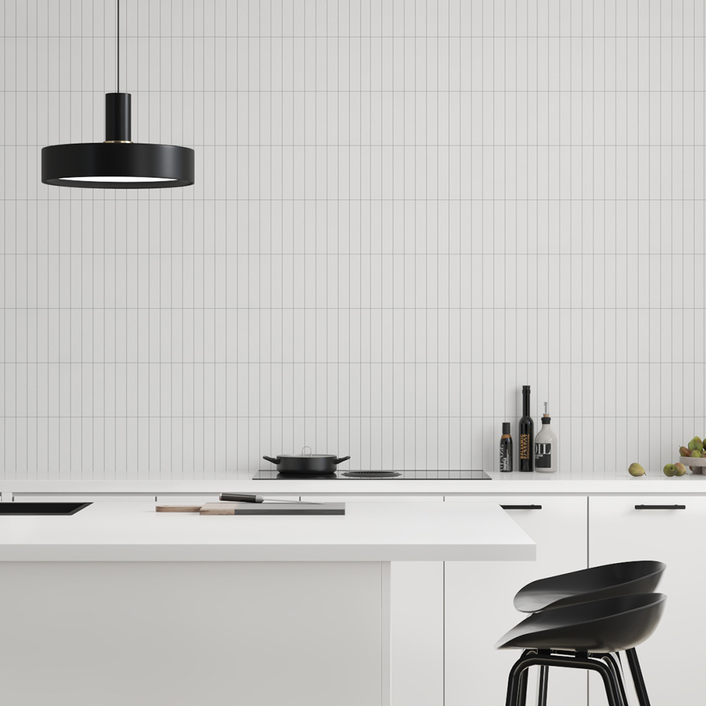 Stänkskyddsskiva Fibo 2094-M0420 S White 10x620x2400 mm