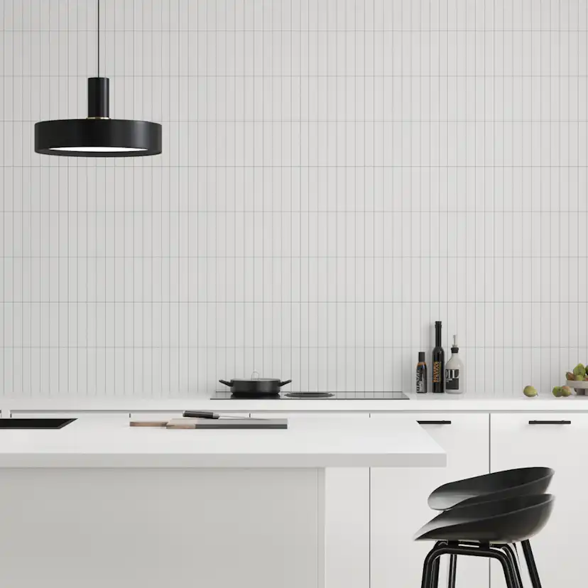 Stänkskyddsskiva Fibo 2094-M0420 S White 10x620x2400 mm