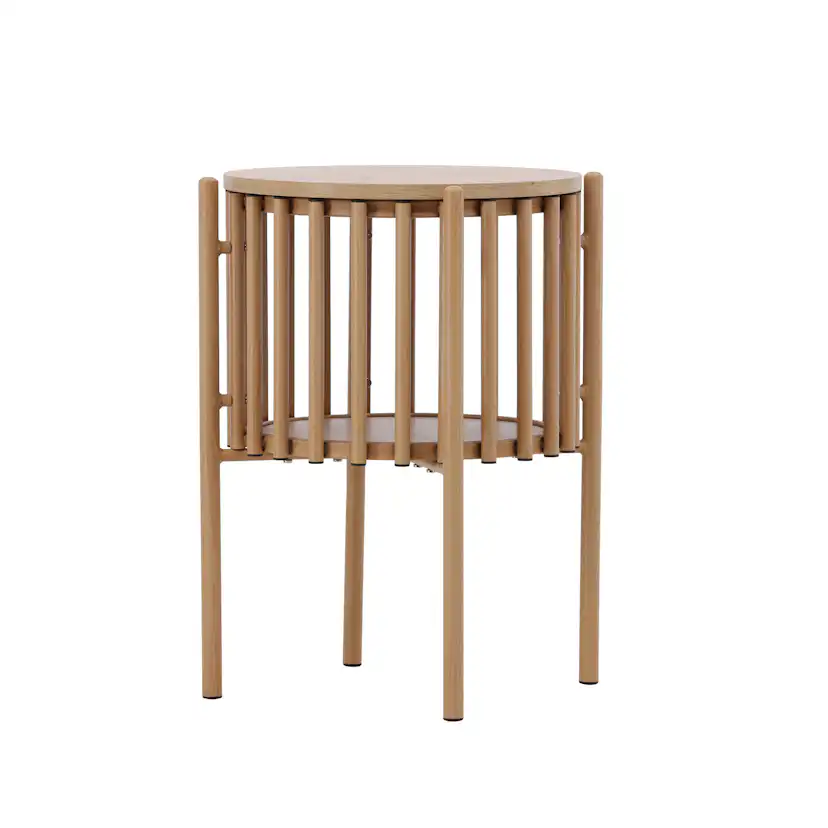 Sidobord Venture Home Rubbo Ø45x65 cm med Förvaring