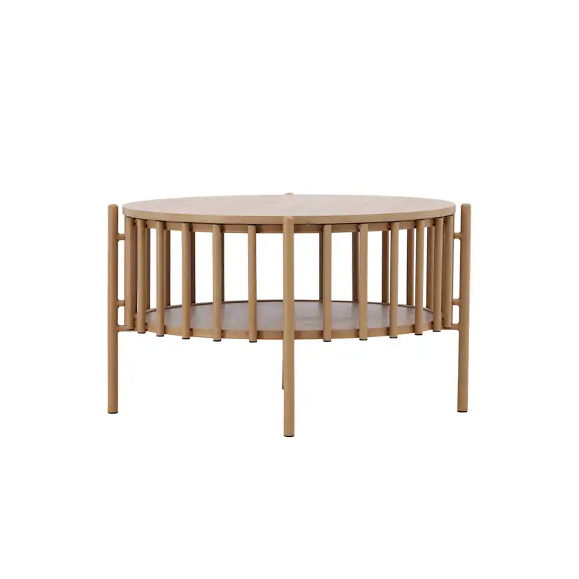Soffbord Venture Home Rubbo Ø80x50 cm med Förvaring