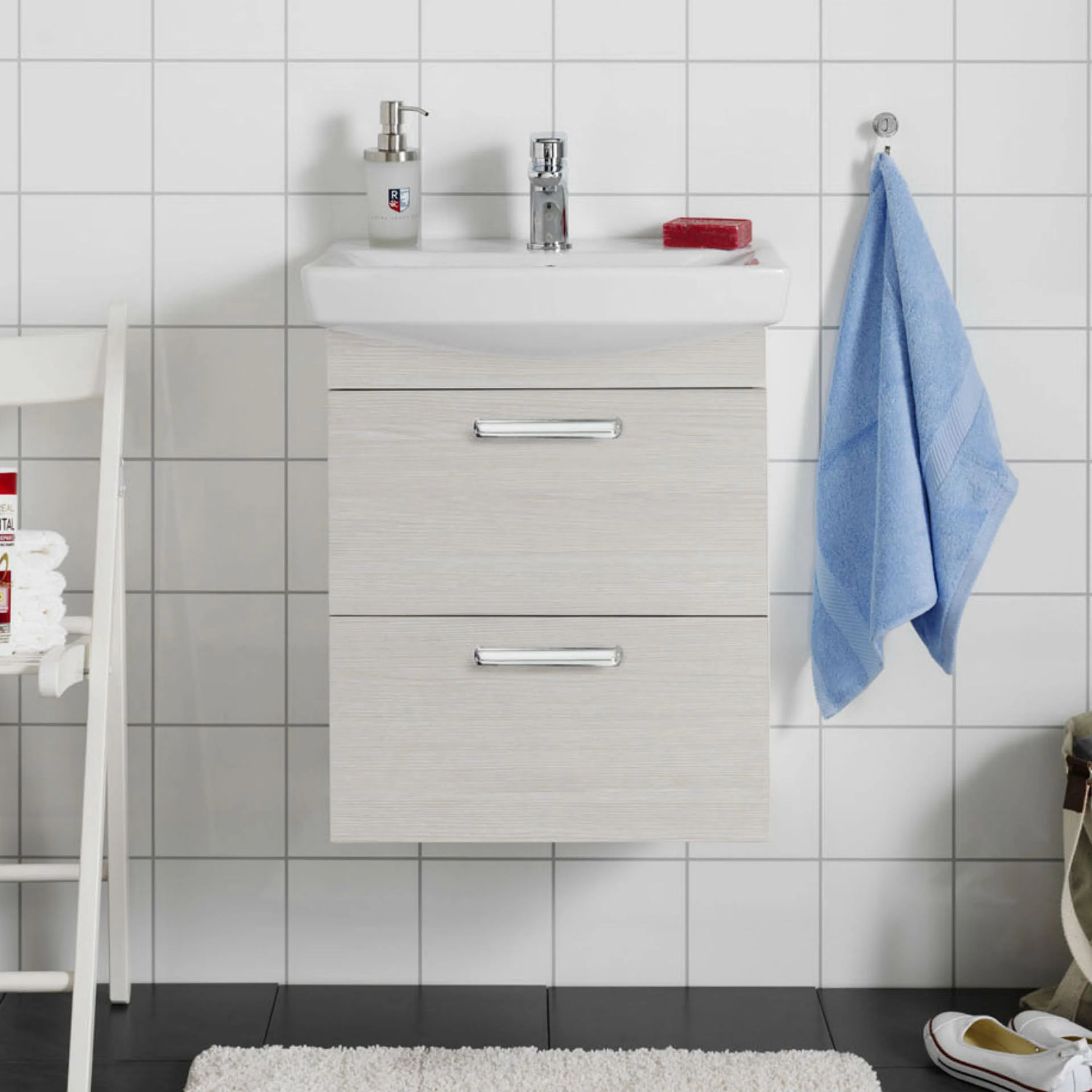 Lådfront Hafa Life Vit Ekstruktur