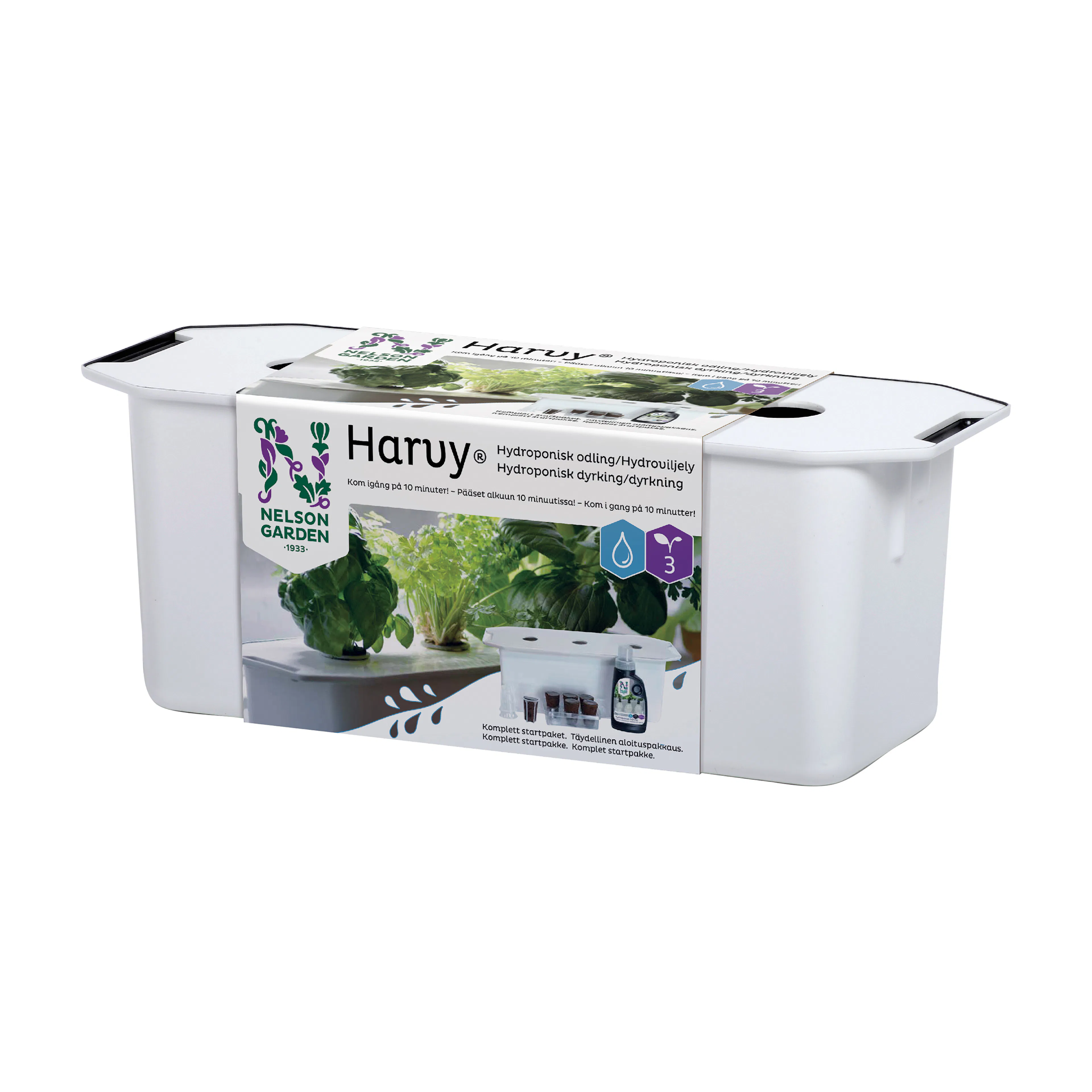 Startpaket Nelson Garden Hydroponisk Odling Harvy 3