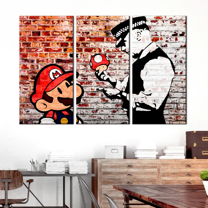 Tavla Arkiio Mural on Brick