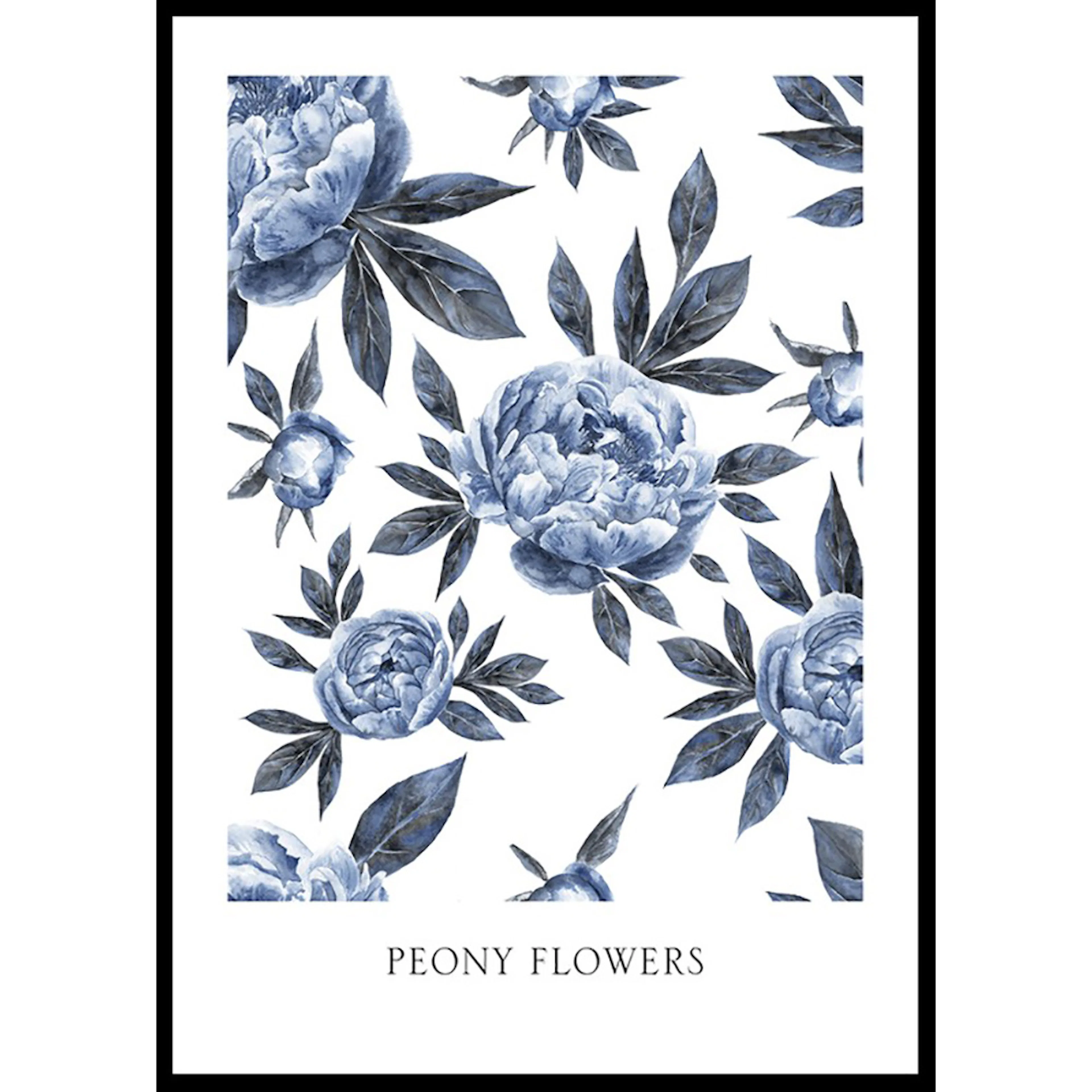 Poster Gallerix Peony Flowers