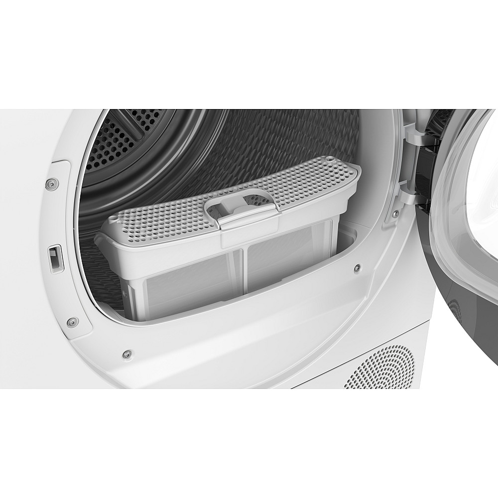 Tvättmaskin och Torktumlare Bosch WGG244FTSN + WQG245DBSN Serie 6 Vit