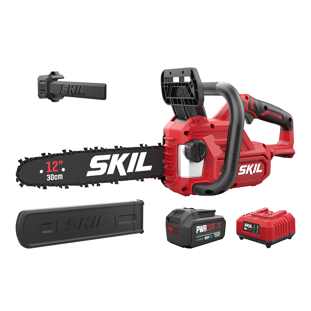 Motorsåg SKIL 0534 AA Kolborstfri Batteridriven