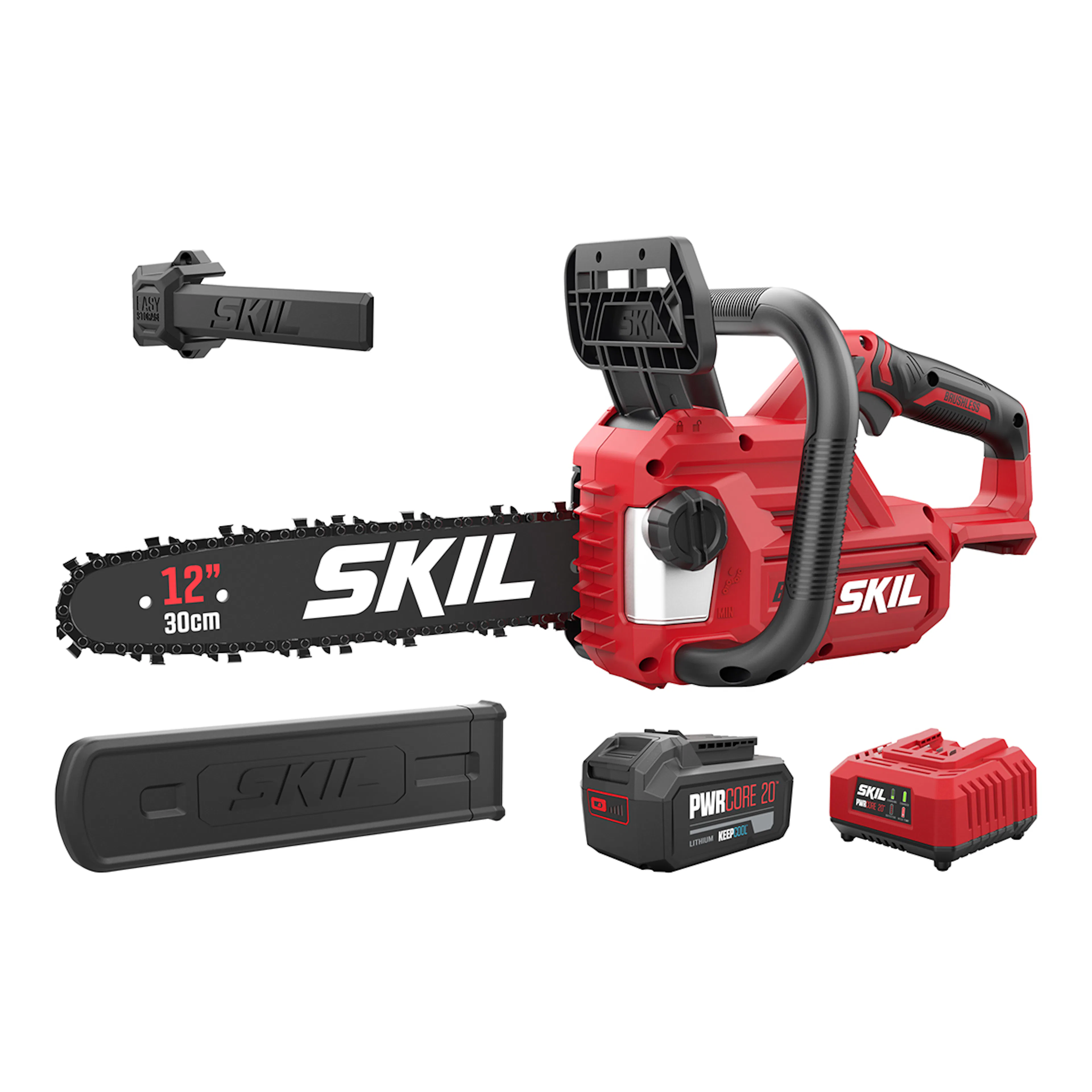 Motorsåg SKIL 0534 AA Kolborstfri Batteridriven