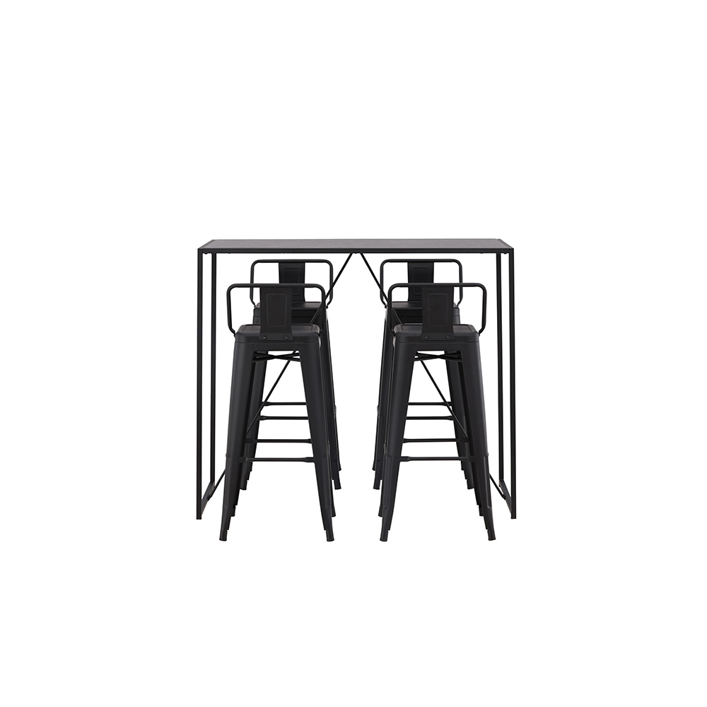 Matgrupp Venture Home Brea med 4 Tempe Flat Stolar