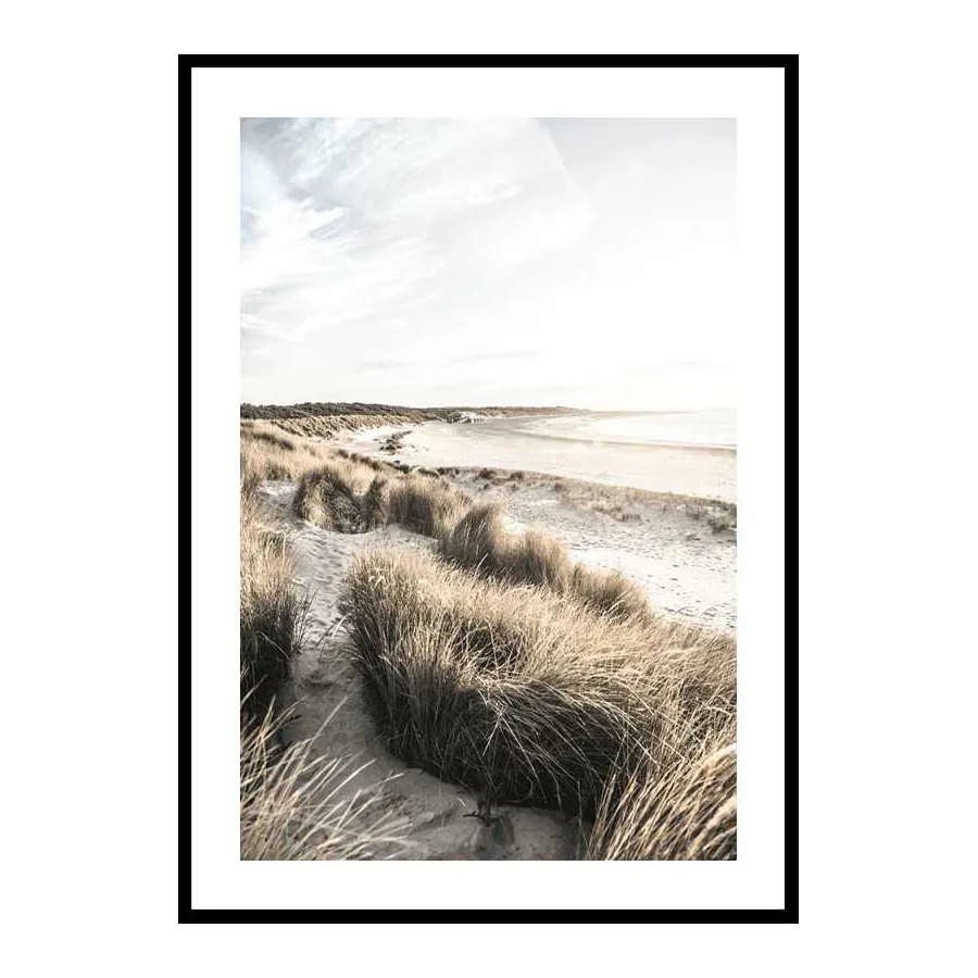 Poster Gallerix Sand Dunes At Sunset