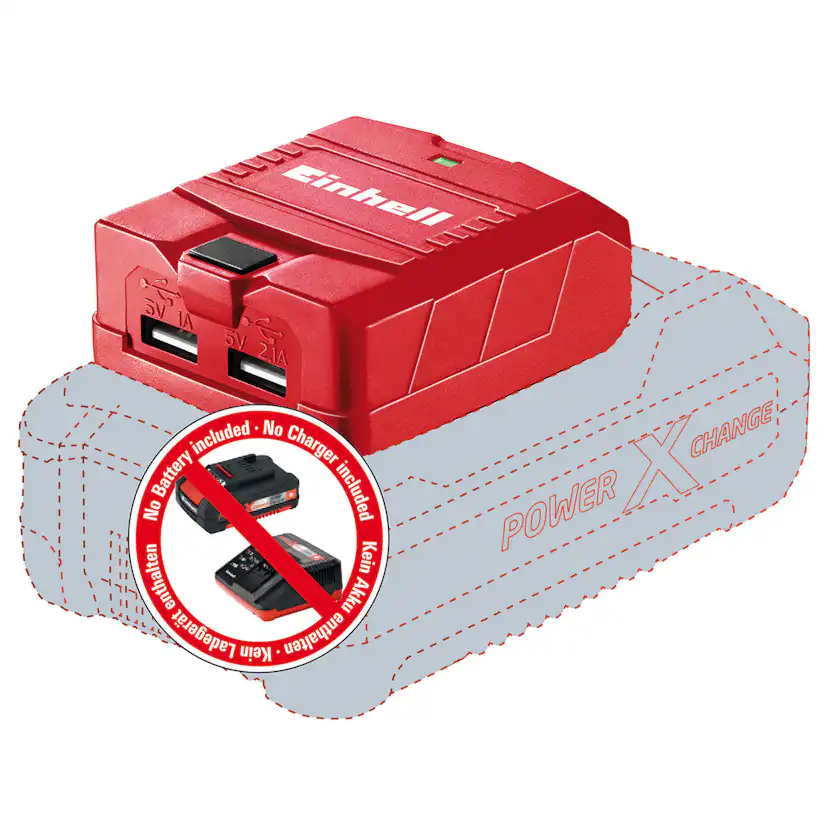 USB Laddadapter Einhell TE-CP 18 Li Solo