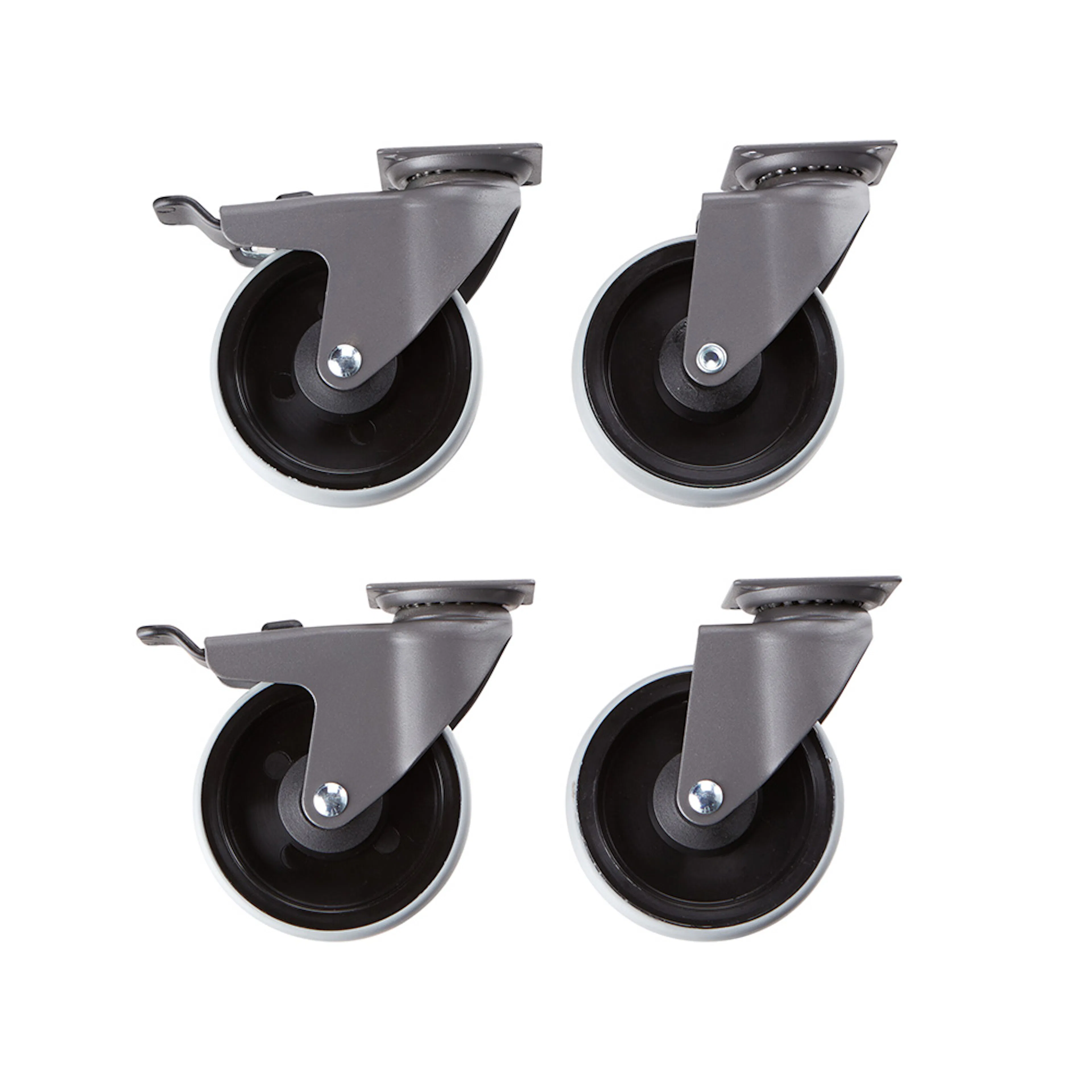 Hjulsats Elfa Garage+ till Underskåp 4-pack