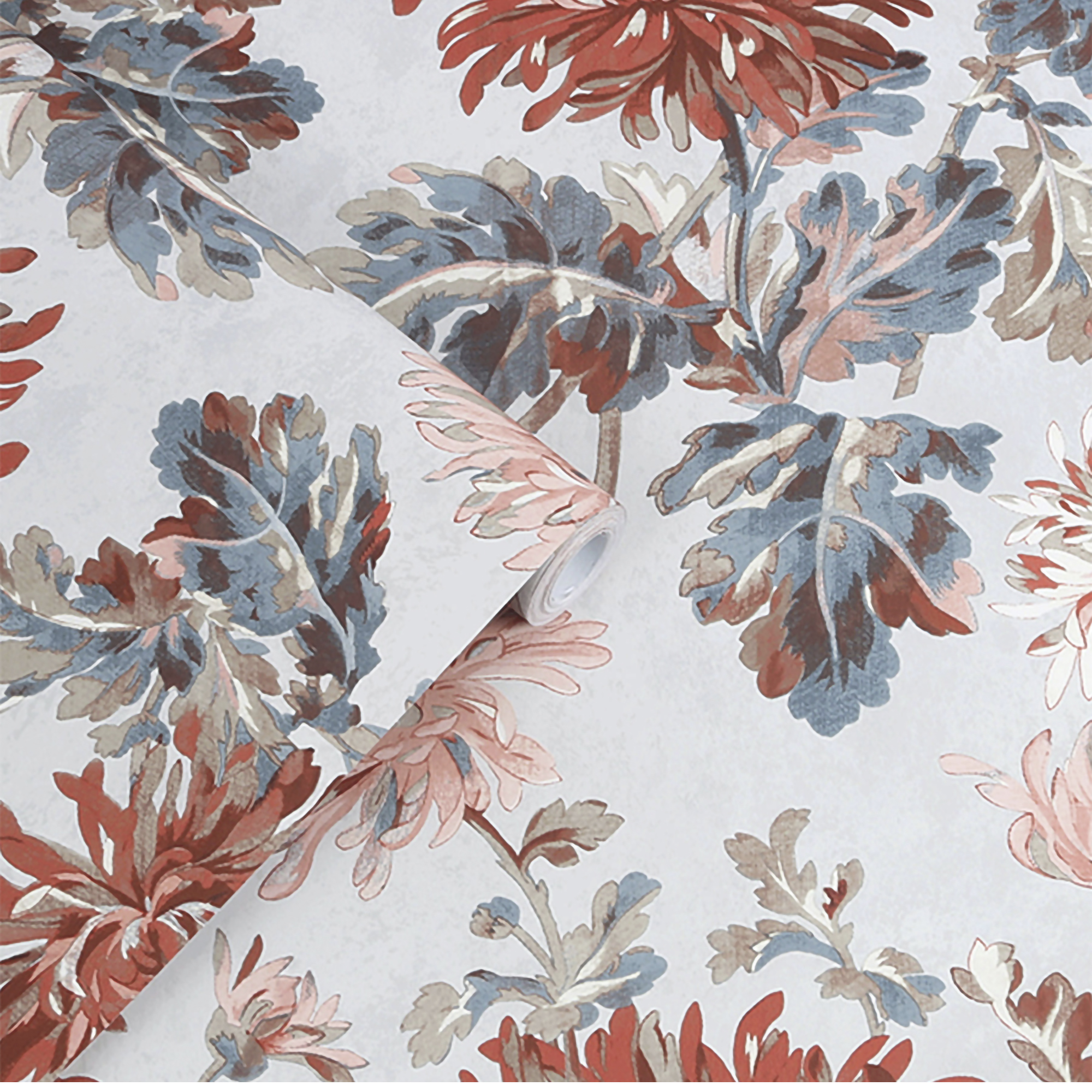 Tapet Laura Ashley Maryam Crimson
