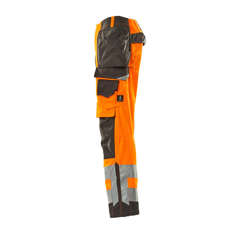 Mascot SAFE SUPREME Byxor med hängfickor 15531-860-1418 Storlek: 82C66, Färg: Hi-vis Orange/mörk Antracit