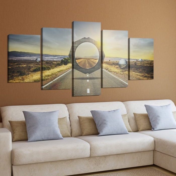 Tavla Arkiio På Gränsen Mellan Två Världar