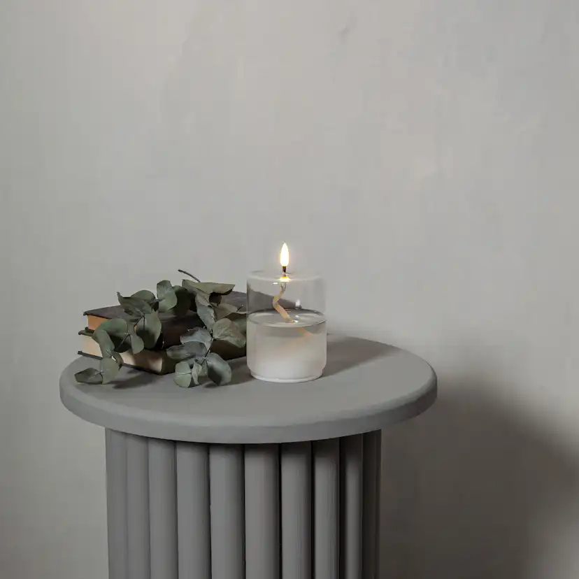 Ljuslykta Star Trading Flamme Float 13 cm