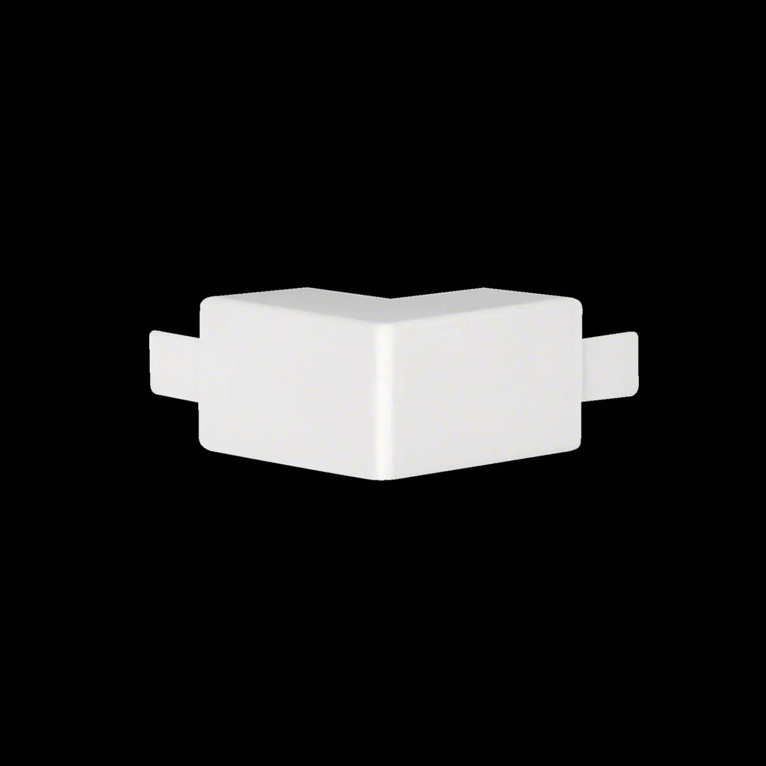 Ytterhörn till Matarkanal Hager LF/LFH 30 x 30 mm Halogenfri Vit RAL 9016