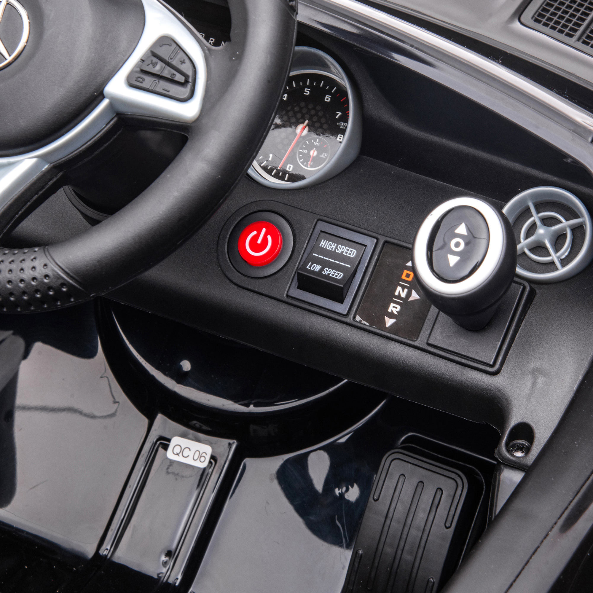 Elbil Nordic Play Mercedes Benz SLC 2x10,8V Motor