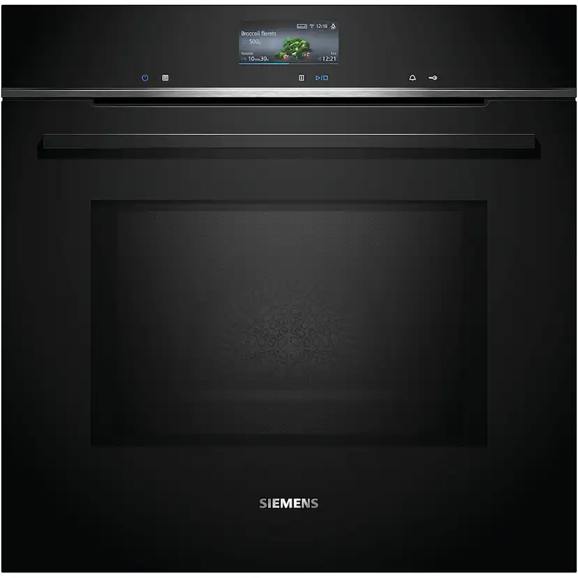 Ugn och Mikro Siemens iQ700 HM736G1B1 + CM724G1B1 Svart