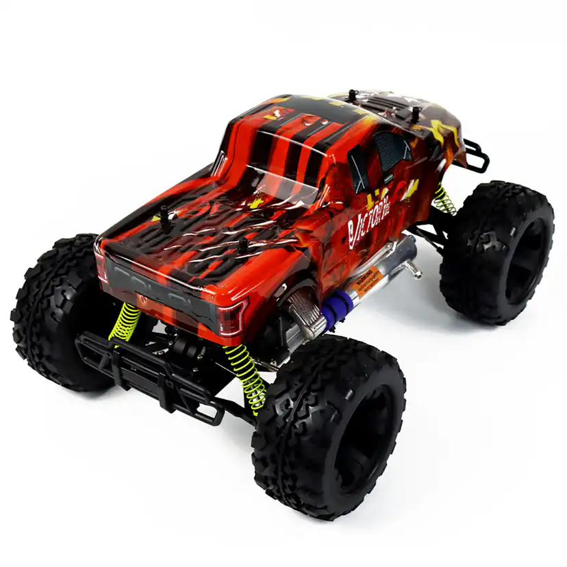 Radiostyrd Bil React New Tiger Nitro 4WD