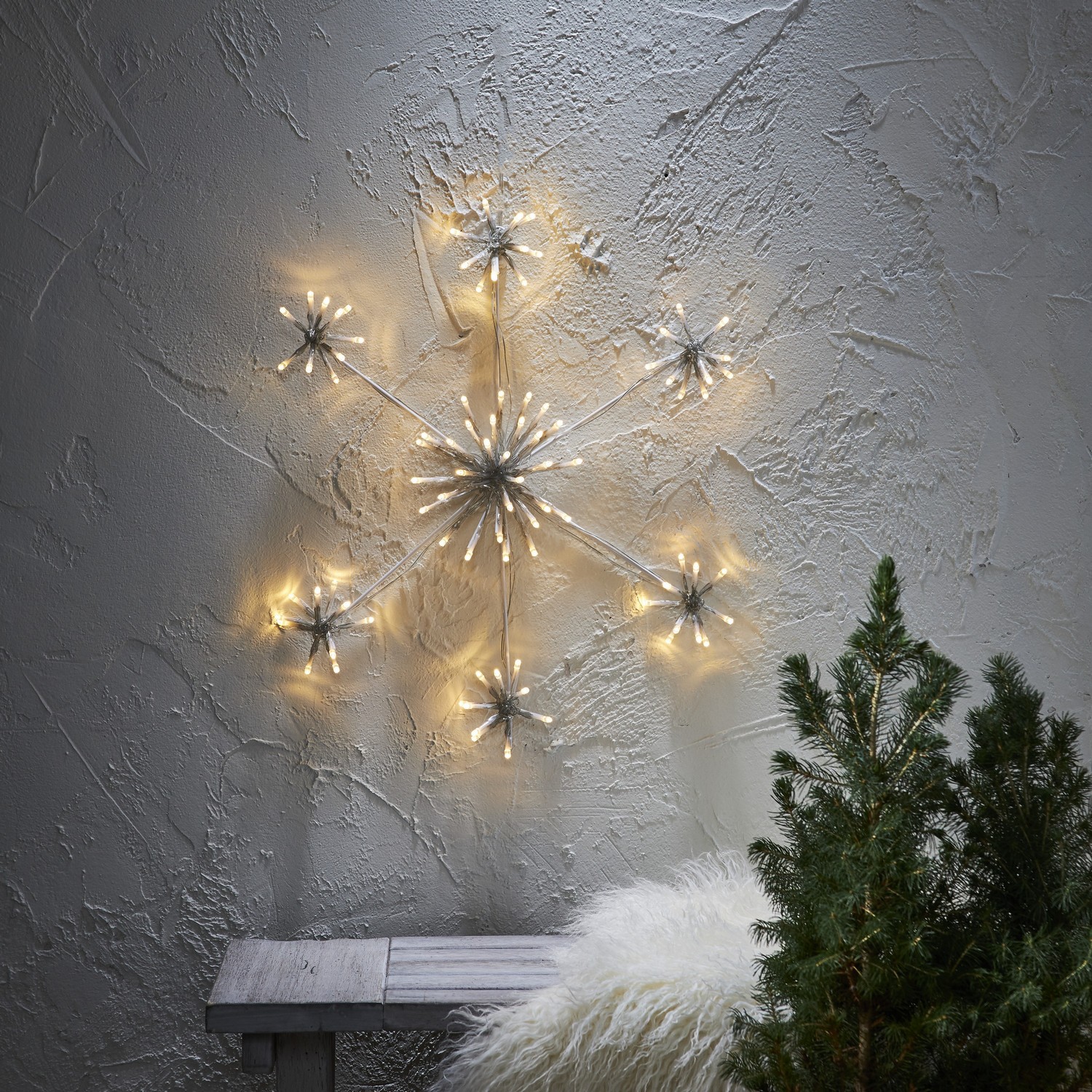 Siluett Star Trading Flower Snowflake 90L