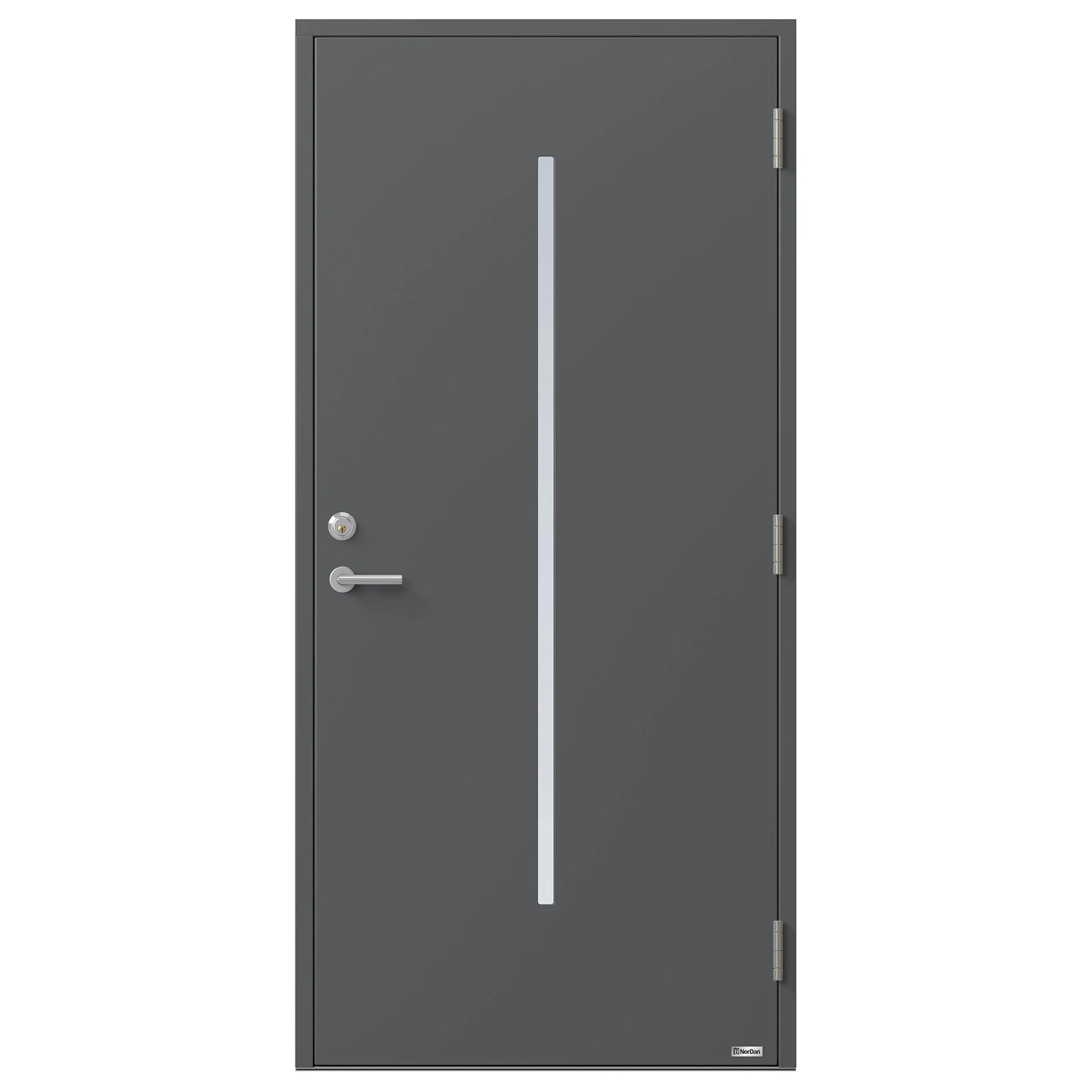 Ceres 858G 9X21 V NCS S-7000-N BxH: 90x210 Vänster, Grå NCS 7000-N